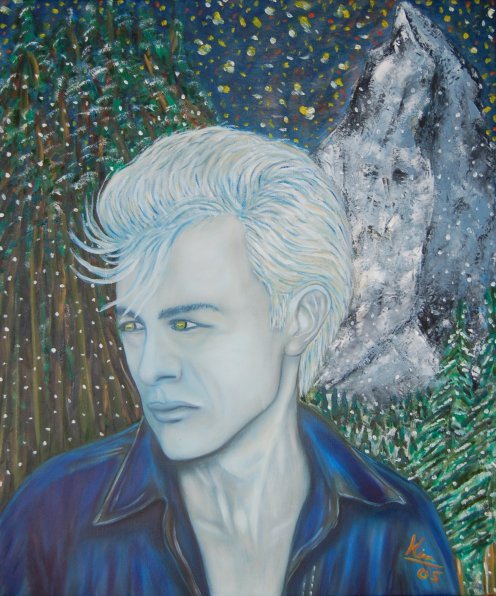Oil Painting > Edelweiss ( James Dean )